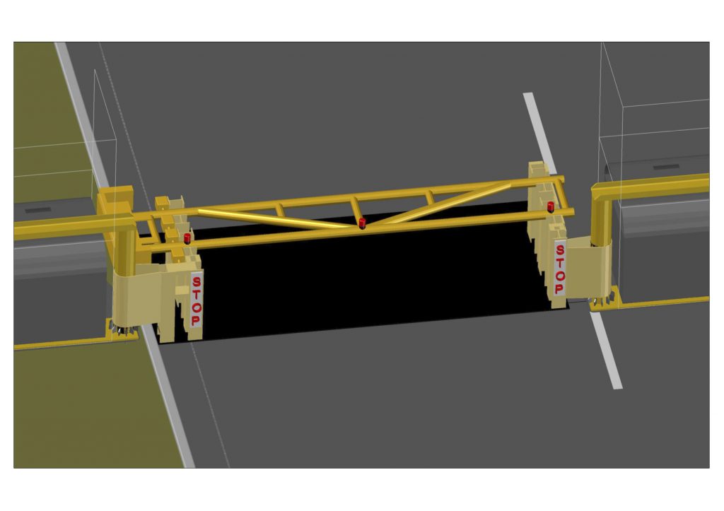 AVS-elli Drop-arm-barrier-CAD-image